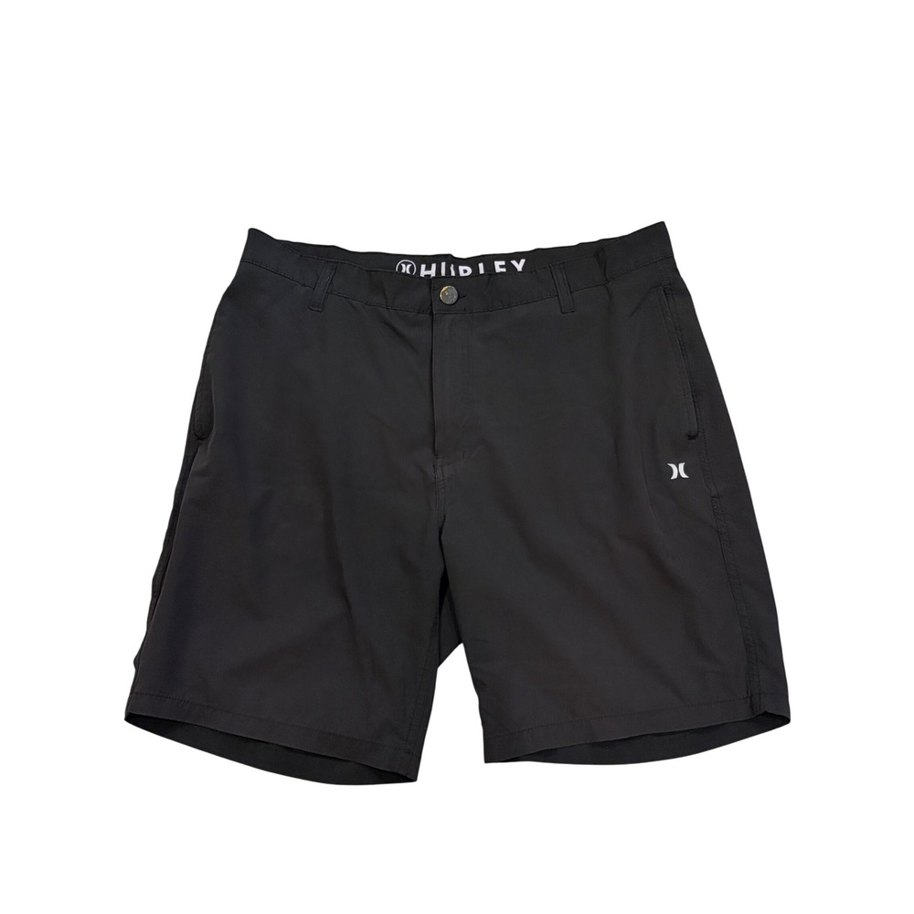 Hurley Mens Dri-FIT Hybrid Shorts Black Size 38 Walkshorts Boardshorts